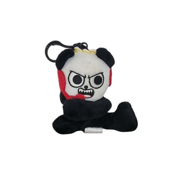 Ryan's World Combo Panda 4" Pocket Watch Clip On Plush Plushie Toy - Picture 1 of 1